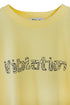 VIBRATION CIRCLE TEE -LEMON YELLOW-